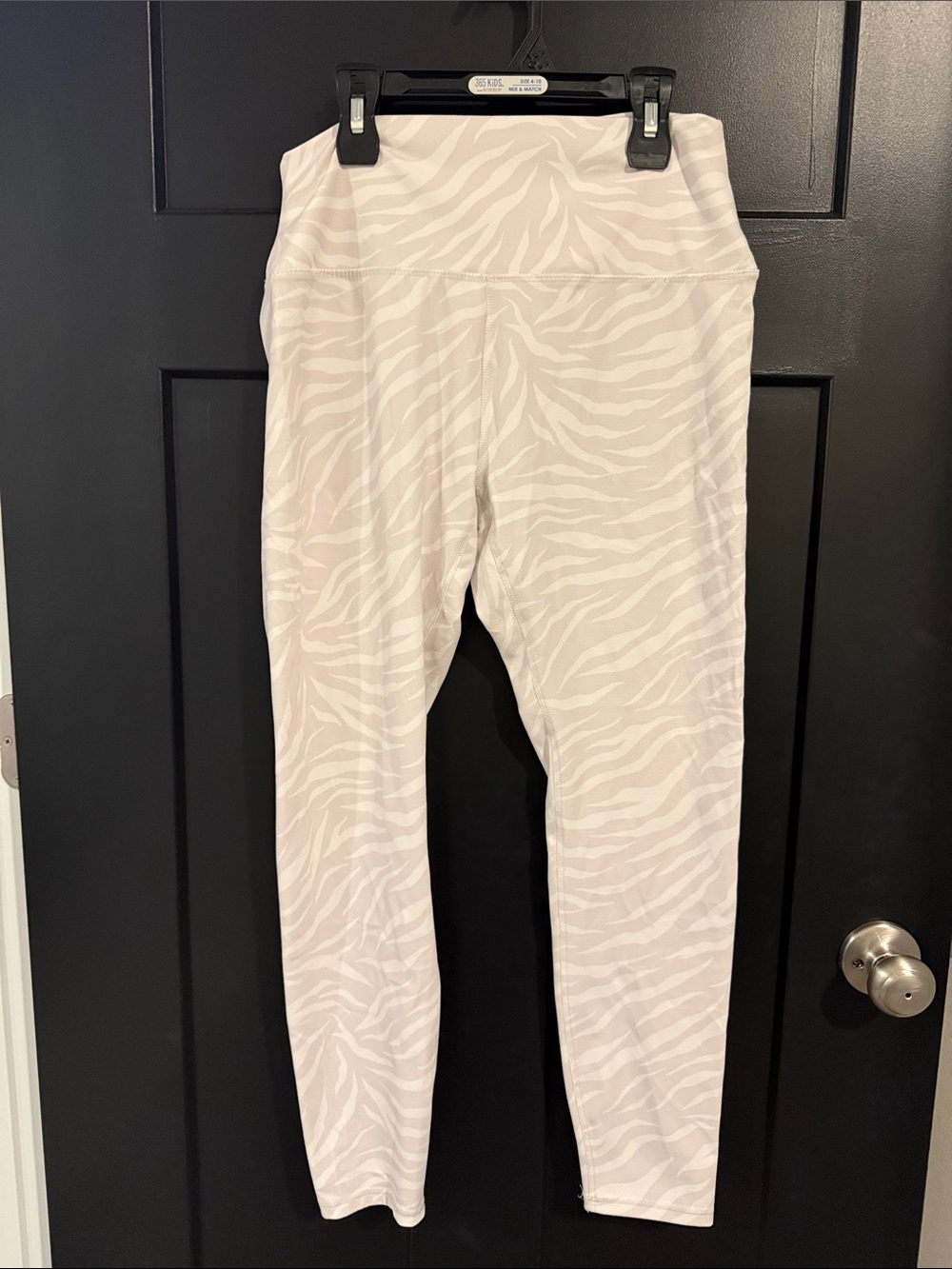 RBX Light Pink Zebra Print High-Waist Leggings
